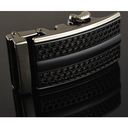 Genuine Mens Belt Head, Belt Buckle Leisure Belt Head Business Accessories Automatic Buckle Width 3.5CM LY125-0639