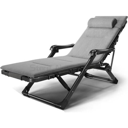 Recliner folding lunch break nap chair summer balcony family single bed lazy sofa