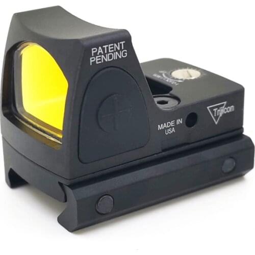 Mini RMR Red Dot Sight Airsoft / Hunting riflescope Sight Scope fit Weaver Rail For Collimator Glock / Rifle scope