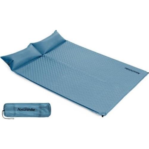 Naturehike Outdoor Double Automatic Air Cushion Damp Poof Tent Sleeping Mat Camping Inflatable Mattress With Inflatable Pillow