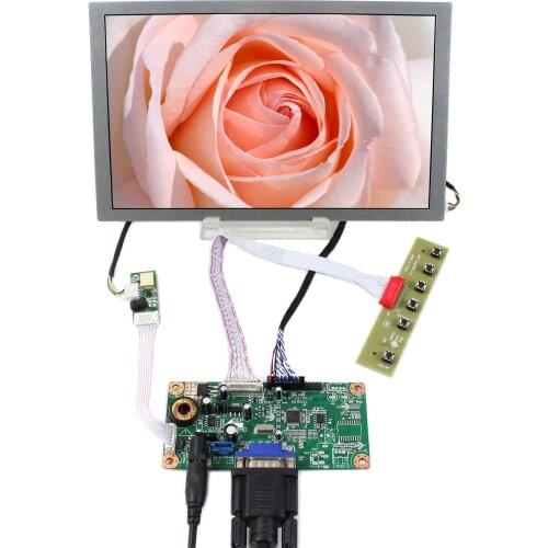 VGA LCD Controller Board 9inch 800x480 AA090ME01 LCD Screen
