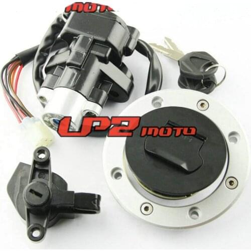 Ignition Switch Fuel Gas Cap Seat Lock Set For Suzuki GSF600 Bandit K1 K2 K3 K4 1995-2004 GSF1200 Bandit K1- K5 1997-2005 97-05