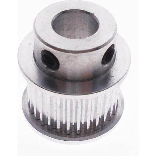 DuoWeiSi 3D Printer Parts BF type 30 Teeth GT2 Pulley Alumium 6/10mm Belt Width 5/6/6.35/8mm hole 2GT For 3D Printer