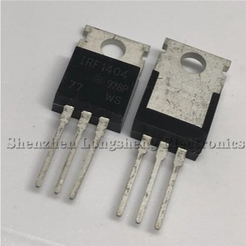 10PCS/LOT IRF1404 TO-220 FET 40V 162A Brand new