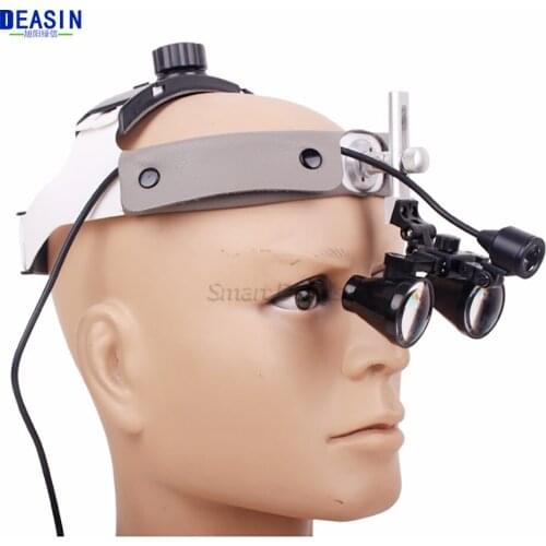 2.5X 3.5X Dental Led Headlight Magnifying Glasses Surgical Binocular Loupes surgical loupes dentistry equipments Dentistry