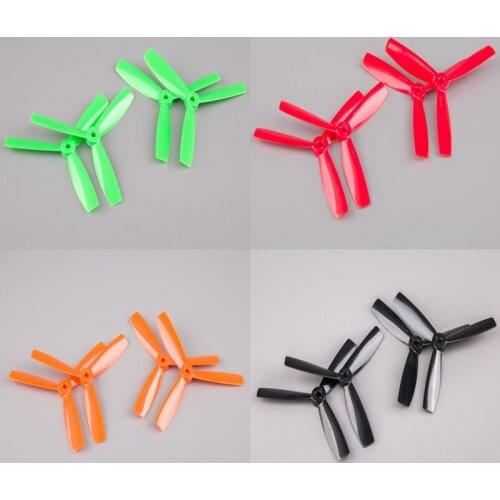 2Pairs BeeRotor 5x4.5'' 5045 3-Blades Propeller Props For DIY Small Planes FPV Multi-rotors