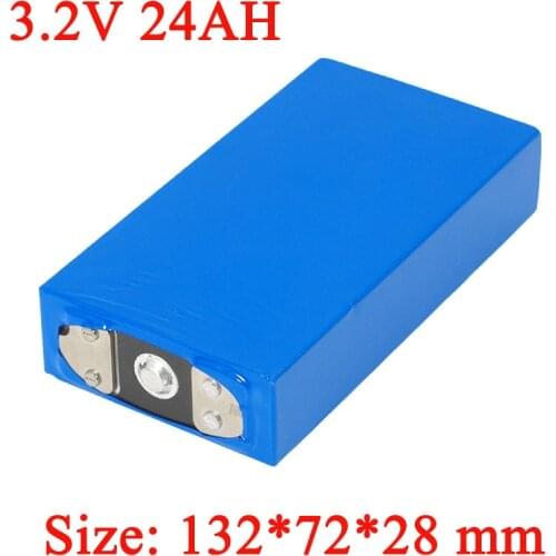 3.2V 24Ah battery pack LiFePO4 phosphate Large capacity 24000mAh Motorcycle Electric Car motor batteries modification