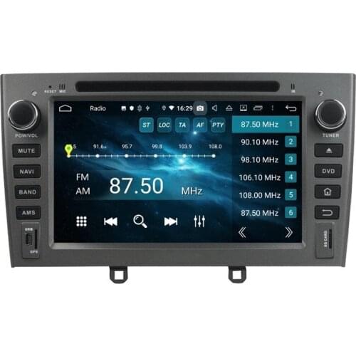 DSP PX6 6-Core 7" Android 10 Car Radio DVD Player GPS Bluetooth 5.0 WIFI CarPlay for Peugeot 308/408 2007 2008 2009 2010 2010