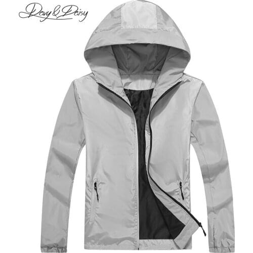 DAVYDAISY Men's Windbreakers