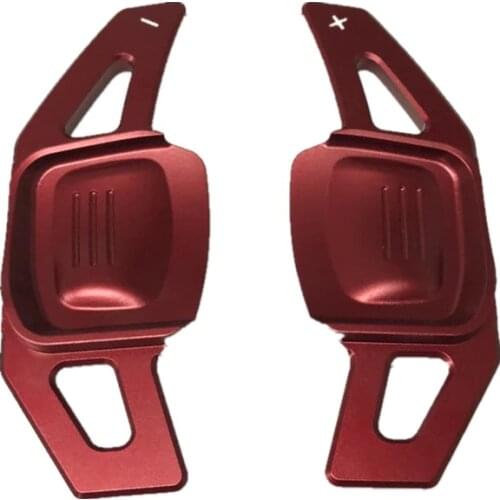 Steering Wheel Decoration Paddle Shift Extension paddle shift fit For VW Golf 7 Wagon Tiguan auto car styling free sticker shift