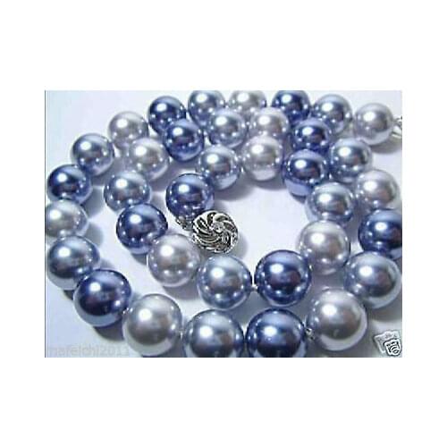 Have one to sell? Sell now Details about Pretty tribe 12mm Multicolor South Sea Shell Pearl Necklace 18" AAA