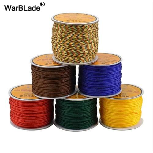 45m 1.5mm Cotton Cord Nylon Cord Thread Chinese Knot Plastic String DIY Rope Bead Shamballa Bracelet Necklace Jewelry Making