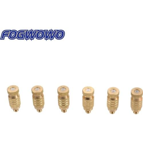 Brass 3/16" Male thread high pressure Atomization Nozzles Garden Irrigation Landscaping Cooling Sprayers Misting Sprinklers