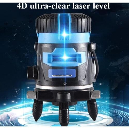 Laser Level Stand 3D Leveling Self Leveling Rotary Laser Level Horizontal Vertical Cross Lines Laser Leveling Unit Laser Guide
