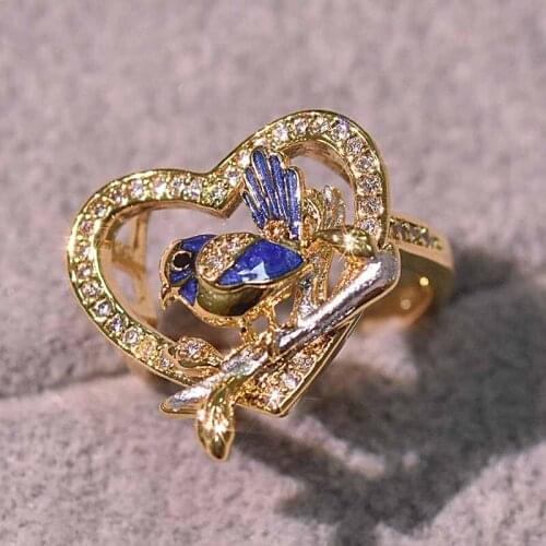 MIQIAO Women's Gold Rings