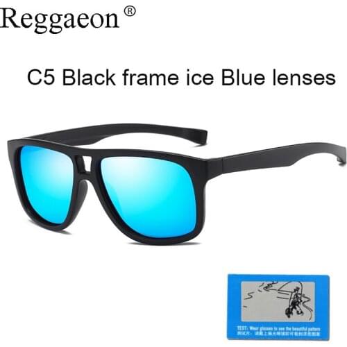 Reggaeon Fashion Unisex Square Vintage women Polarized Sunglasses mens 2020 Large frame Retro HD Sun glasses gafas oculos
