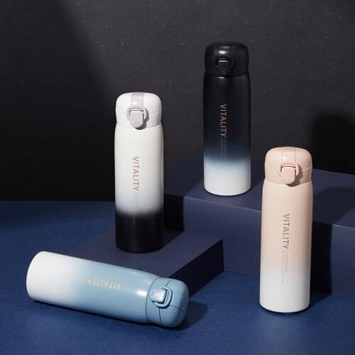 Cute mini portable water bottles 304 Stainless steel vacuum flask colour changing sailor moon bottle Direct Drinking Brief