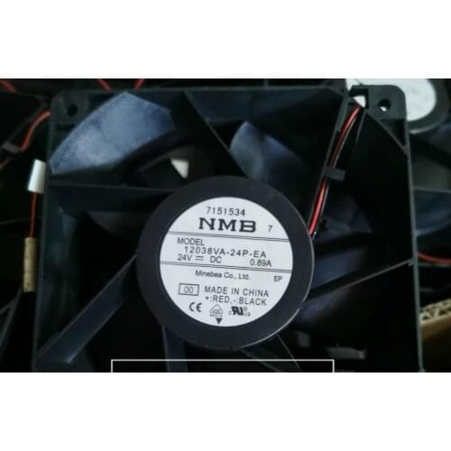 Brand new 12038VA-24N-EA 12038 12cm frequency converter fan 24V 0.89A 2 wires