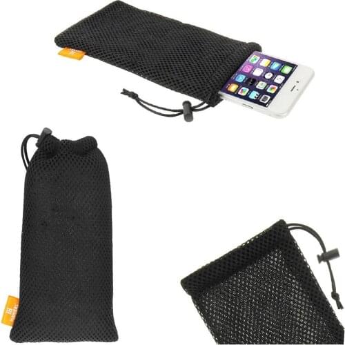 Universal case Nylon Mesh with Closure per Loop compatible with Meizu V8 (2018)