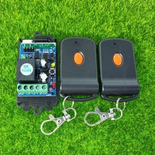 433mhz Universal DC12V 24V 10A relay 1 Channel RF Wireless Remote Control switch Receiver Transmitter Lighting/LED remot/lamp