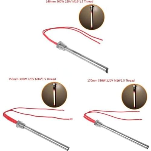 350W 220V Ignition Igniter Hot Rod Wood Pellet Stove 10*140/150/170mm M16*1.5 O15 19 dropship