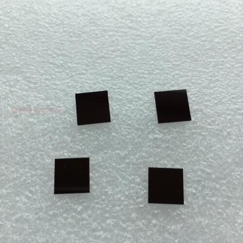 5pcs HWB850 RG850 Infrared Transmission Filter Lens Black Glass Visible Absorption Cut-off 8*8*0.5mm