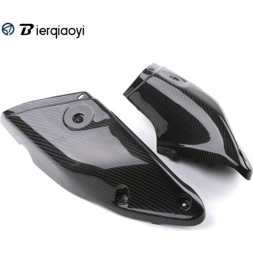 Accessories for Yamaha MT10 MT-10 FZ10 FZ-10 2016-2018 17 Real Carbon MT 10 Rear Tail Side Panel Cowling Fairing Cover Protector