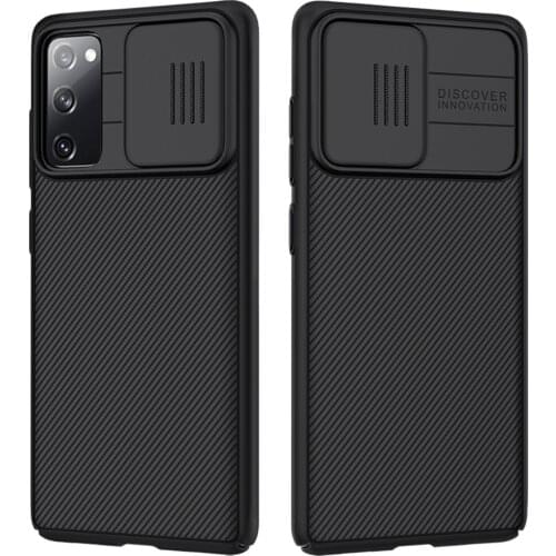 NILLKIN case for Samsung Galaxy S20 FE Cover,Camera Protection Slide Protect Cover Lens Protection Case for S20 Ultra/S20 Plus