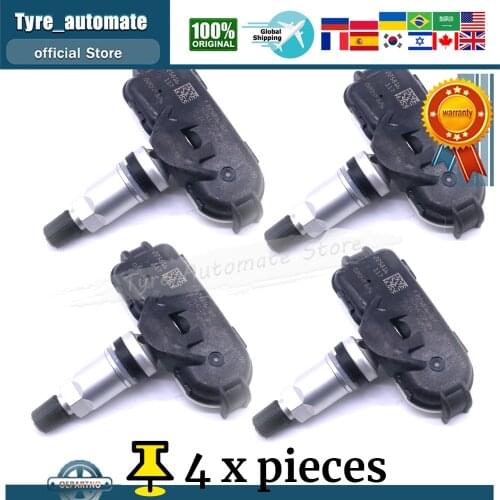 4 x 52933-A7100 52933-3X205 TPMS SENSOR FOR 2012-2017 Hyundai Elantra Kia Forte 315MHz TIRE PRESSURE MONITORING SYSTEM