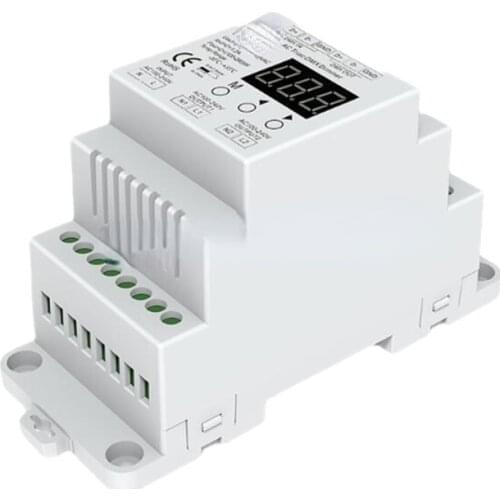Dual Channel Silicon Output DMX512 LED Driver S1-DR DIN Rail 2 Channel 2CH AC for Triac DMX Dimmer