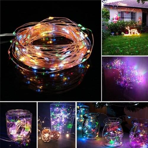 Solar String Fairy Lights Christmas Wedding For Garden Decoration Waterproof Outdoor Garland Solar Power Lamp 5z