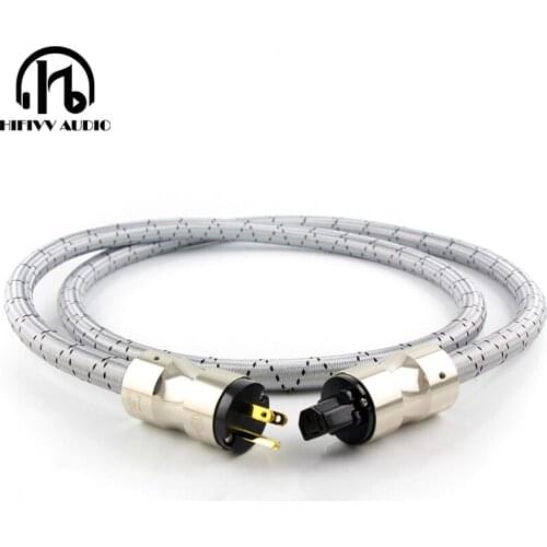 Hifi hi end AC Power Cable of audio amplifier with American standard Plug AC power cord