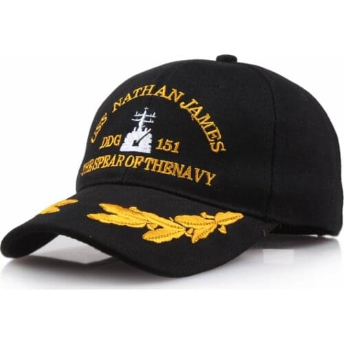 New Summer Sun Cap High Quality American U.S Navy Caps Sailor Fashional Wearing Baseball Hat Men Women Outdoor Casual Visor Cap