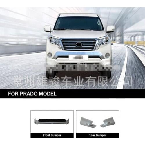 Suit For Including Accessories Front Rear Bumper Lip Spoiler and Grille 2016 Toyota Prado Fj150