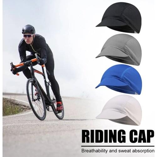 Summer Quick Dry Helmet Riding Liner Cap Cooling Moisture Wicking Breathable Cap Mesh Outdoor Portable Dustproof Cycling Parts