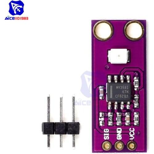 Diymore GUVA-S12SD UV Detection Sensor Module Sunlight Intensity Sensor 240nm-370nm for Arduino