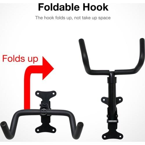 1PCS Bicycle Wall Stand Holder Foldable MTB Road Bike Storage Hanging Hanger Hook Cycling Display Rack Support Stand Bracket