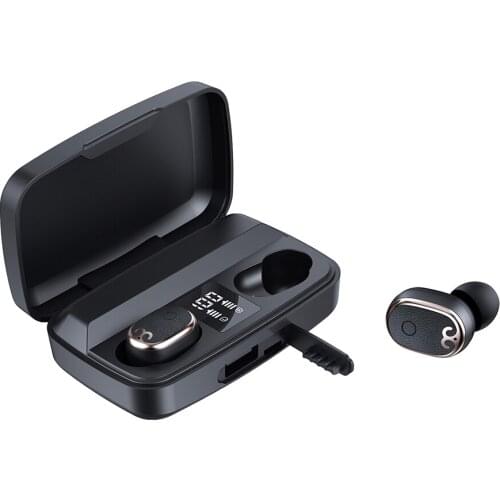 2020 new product S17 TWS Bluetooth Earphones waterproof headset True Wireless Earbuds Mini Stereo Music with charging box