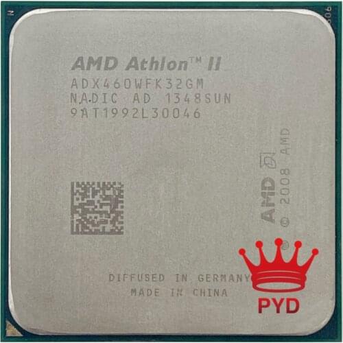 AMD Athlon II X3 460 3.4GHz Three Core CPU Processor ADX460WFK32GM Socket AM3 938pin