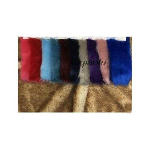Super soft imitation rabbit fur large fur rabbit fur clothing and footwear artificial plush fabric,felt cloth
