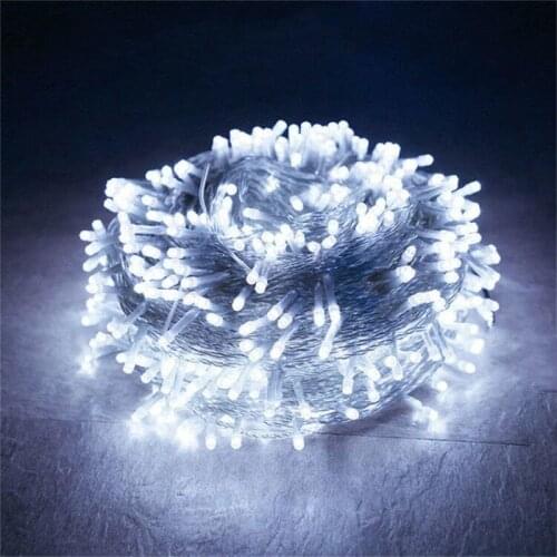 Outdoor Garland Lights Christmas Led String Lights Fairy Light Christmas Decoration Party Holiday Garden Outdoor Led Lights