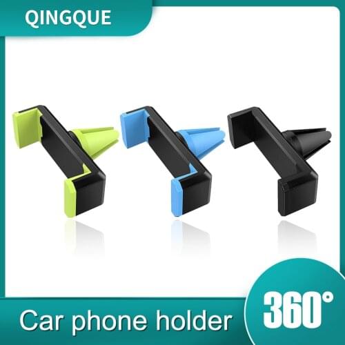 Universal Car Phone Holder Gravity Sensing Lazy Mobile Phone Clip Air Outlet Buckle for Car Compatible with Most Smartphones