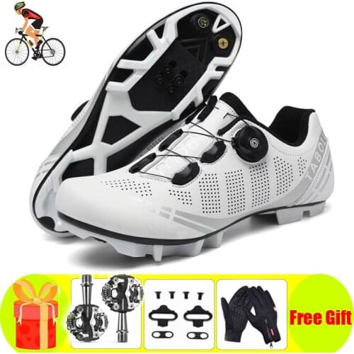 Cycling Shoes Sapatilha Ciclismo Mtb Non-slip Self-locking Mens Footwear Mountain Bike Bicycle Sports Bicicleta Carretera