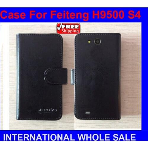 High Quality New Original Feiteng H9500 S4 Leather Case Flip Cover for Feiteng H9500 S4 Case +tracking number
