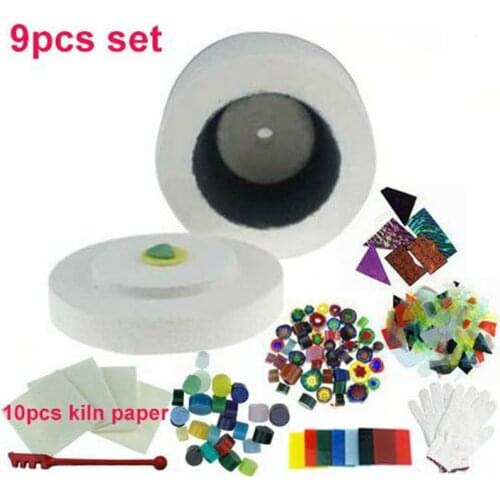 2020 Glass Kiln Kits(9items/set) For DIY Glass Pendants in Glass Kiln kits by E-packet fast free shipping