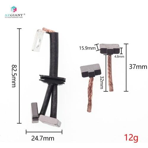 5*16*12mm for Volkswagen Jetta Daewoo Fukang car starter motor carbon brush Electric Vehicle Generator Regulator Alternator