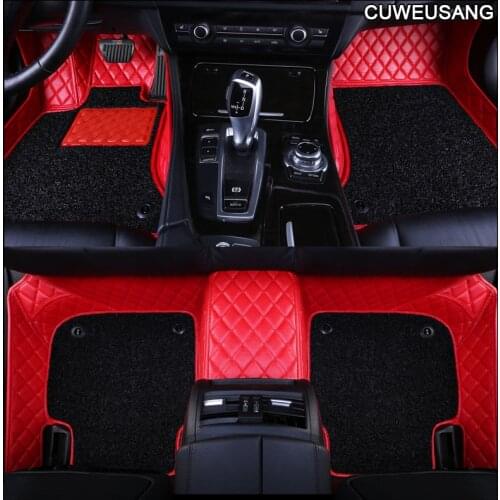 CUWEUSANG car floor mat For Changan all models CS75 CS35 CX20 CX30 CS15 CS95 CS55 mini benben V3 V5 V7 auto floor mats