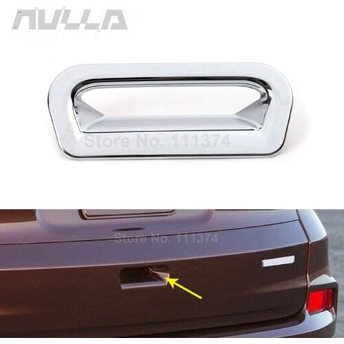 For Honda CR-V CRV 2012 2013 2014 2015 2016 Chrome Car Rear Trunk Tail Door Handle Decor Cover Trim Decoration Accessories