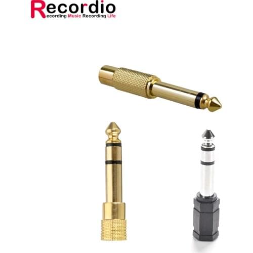 GAZ-MC01 6.5mm Male plug to 3.5mm Female Jack Stereo Headphone Audio Adapter