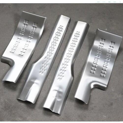 Car styling Stainless steel chrome door scuff plate sill car cover 2013-2014, 2015, 2016, for Outlander